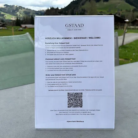 Apartment Alpenchalet Weidhaus Gstaad Gstaad
