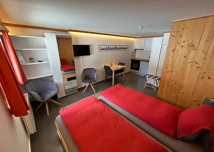 شقة Alpenchalet Weidhaus - Dachwohnung - - Stockbettzimmer *