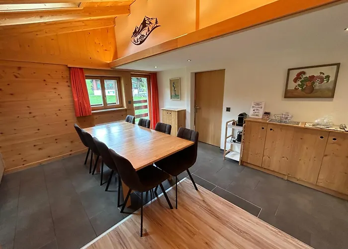 Alpenchalet Weidhaus - Dachwohnung - - Stockbettzimmer *