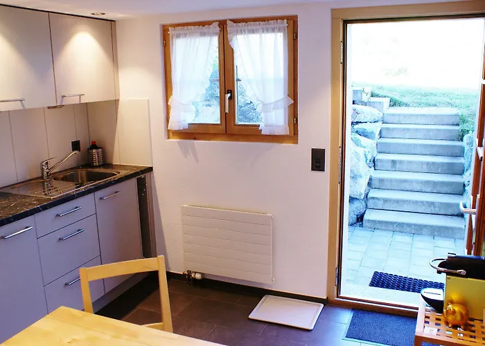 شقة Alpenchalet Weidhaus - Dachwohnung - - Stockbettzimmer غشتاد