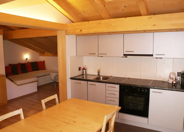 شقة Alpenchalet Weidhaus - Dachwohnung - - Stockbettzimmer غشتاد