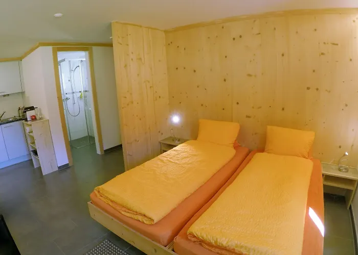 Alpenchalet Weidhaus - Dachwohnung - - Stockbettzimmer