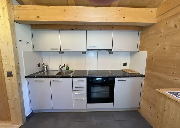 Alpenchalet Weidhaus - Dachwohnung - - Stockbettzimmer