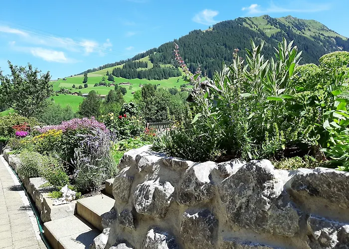 Alpenchalet Weidhaus - Dachwohnung - - Stockbettzimmer * Gstaad