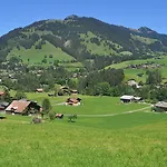 Alpenchalet Weidhaus - Dachwohnung - - Stockbettzimmer 그슈타드