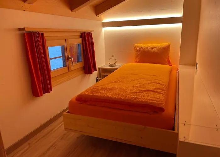 Apartamento Alpenchalet Weidhaus - Dachwohnung - - Stockbettzimmer *
