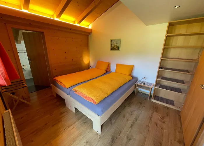 Apartamento Alpenchalet Weidhaus - Dachwohnung - - Stockbettzimmer *