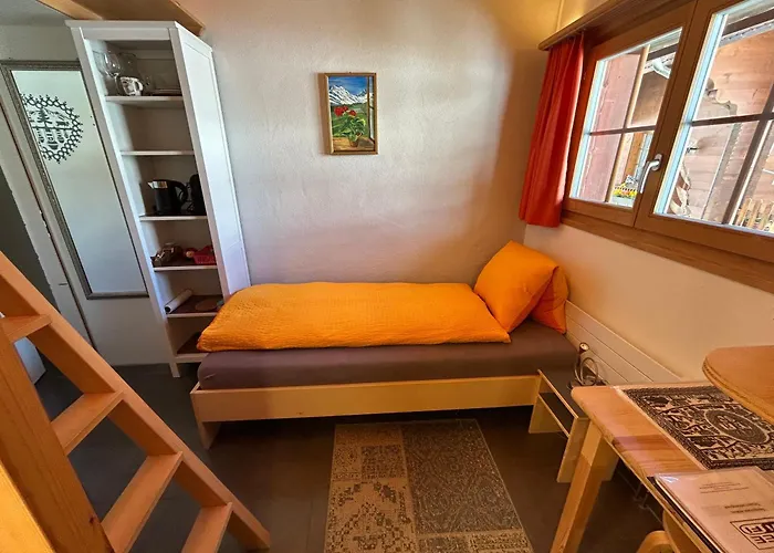 Apartamento Alpenchalet Weidhaus - Dachwohnung - - Stockbettzimmer