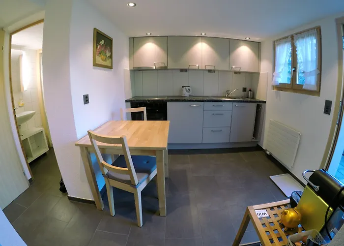 Alpenchalet Weidhaus - Dachwohnung - - Stockbettzimmer Apartamento