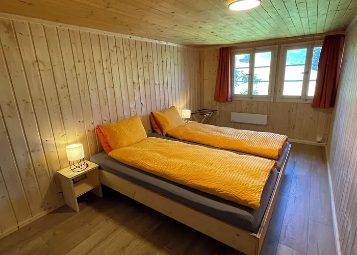 Alpenchalet Weidhaus - Dachwohnung - - Stockbettzimmer Apartamento