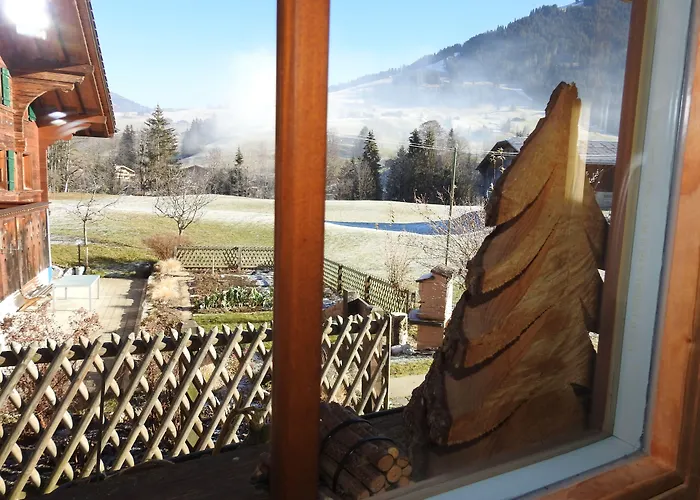 Apartamento Alpenchalet Weidhaus - Dachwohnung - - Stockbettzimmer Gstaad